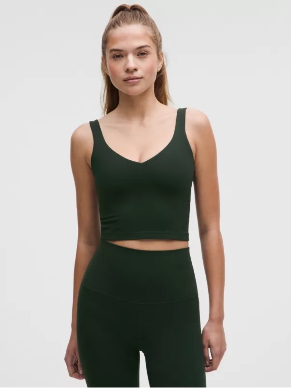 Lululemon Align Dark Green Tank Size 4